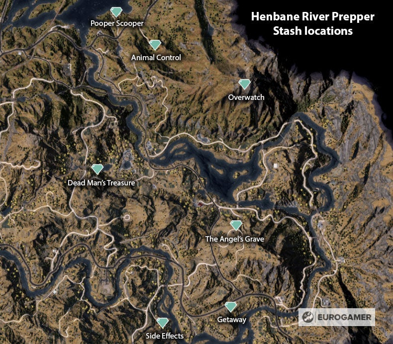 Far Cry 5 Prepper Stash Locations How To Find And Solve All Prepper Far Cry 5 Prepper Stash Locations How To Find And Solve All Prepper